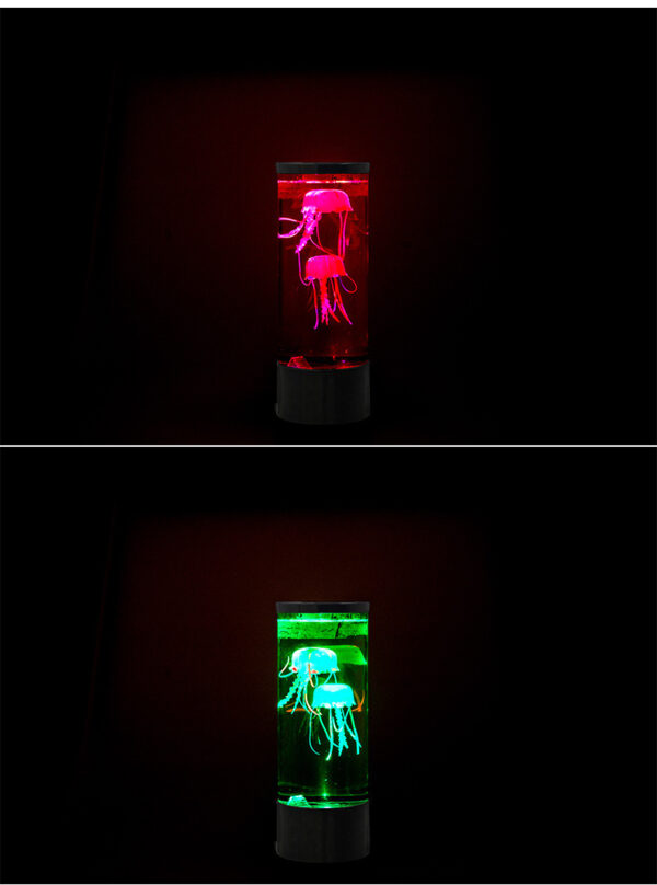 LED Jellyfish Aquarium Lamp Night Light - Image 4