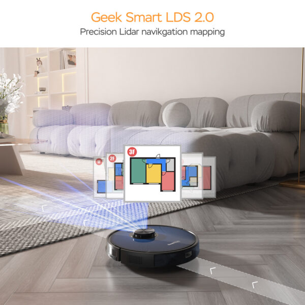 Geek Smart L7 Robot Vacuum Cleaner And Mop - Image 3