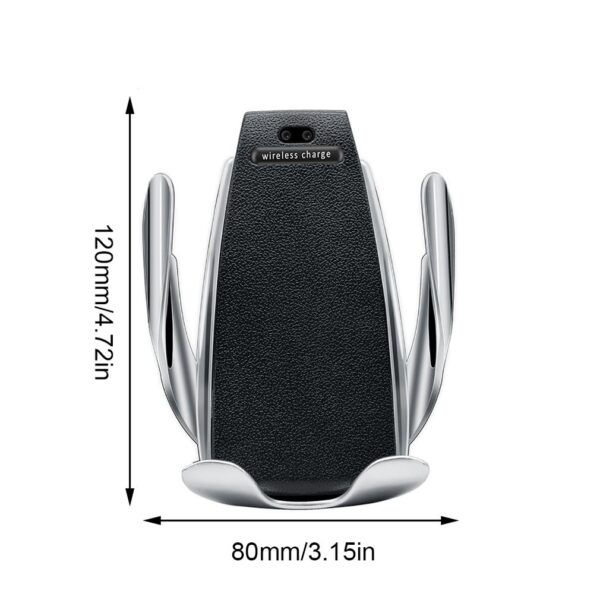 Car Wireless Charger 10W Induction Car Fast Wireless Charging With Car Phone Holder S5 - Image 5