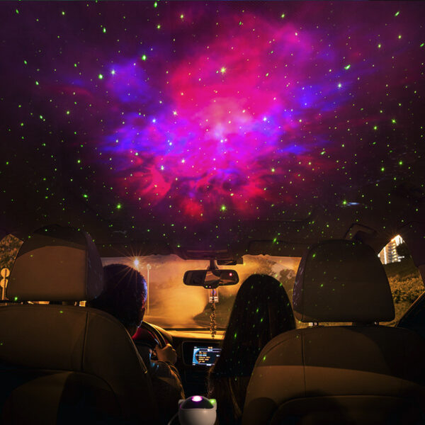 Creative Astronaut Galaxy Starry Sky Projector Nightlight USB Atmospher Bedroom Table Lamp - Image 8